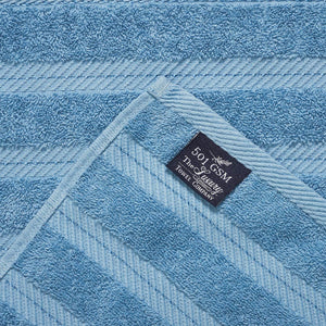 501 GSM 2 Piece Bath Sheet Set - Blue