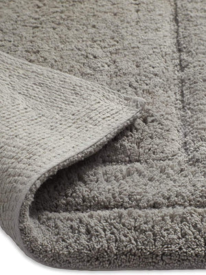Soft Plush 2800 GSM - 2 Piece Bathroom Rug Set (Grey)