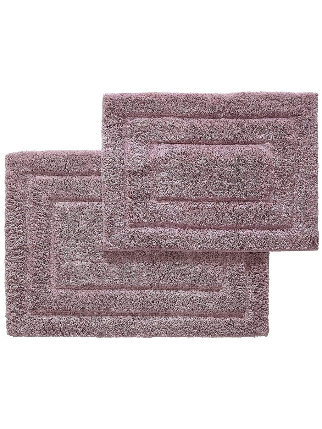 Soft Plush 2800 GSM - 2 Piece Bathroom Rug Set (Mauve)