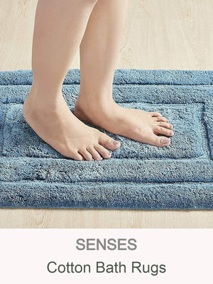 Soft Plush 2800 GSM - 2 Piece Bathroom Rug Set (Teal)