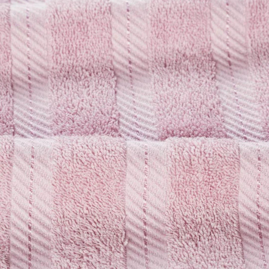 501 GSM 8 Piece Towels Set - Mauve