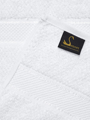 Senses Textured Rice Weave 550 GSM 6 Piece Towels Set - Ivory