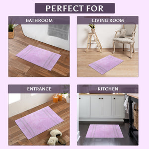 501 GSM - 2 Piece Bathroom Rug Set (Blue)