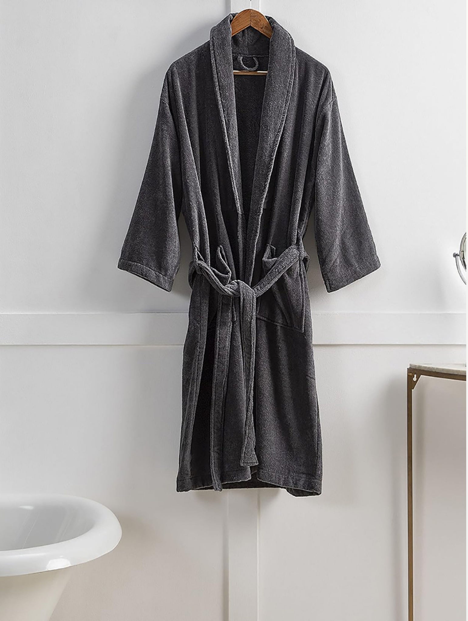 SENSES best cotton bathrobe for all season use