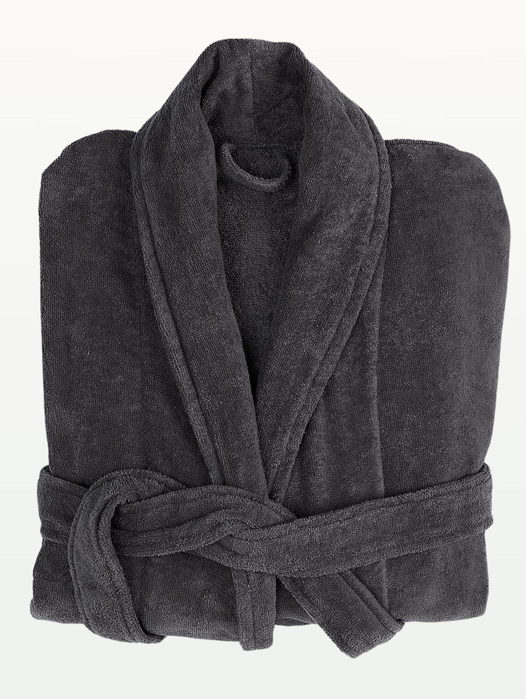 Plush Soft Unisex Terry Cotton Bathrobe (Grey)