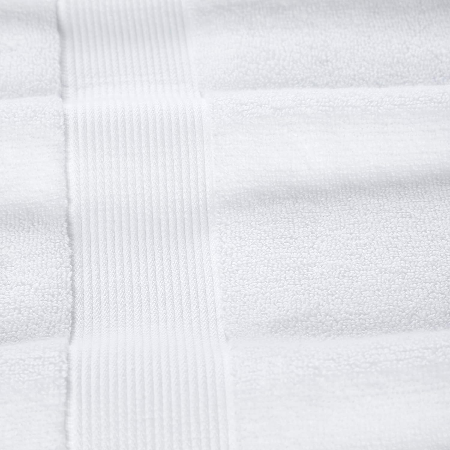 703 GSM 6 Piece Towels Set - White