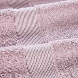 703 GSM 6 Piece Towels Set - Mauve