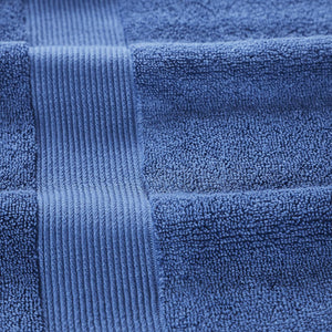 703 GSM 6 Piece Towels Set - Navy