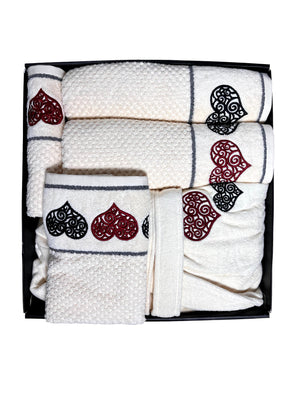 Heart Embroidery Gift Set