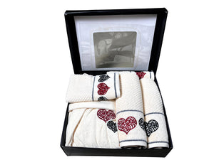 Heart Embroidery Gift Set