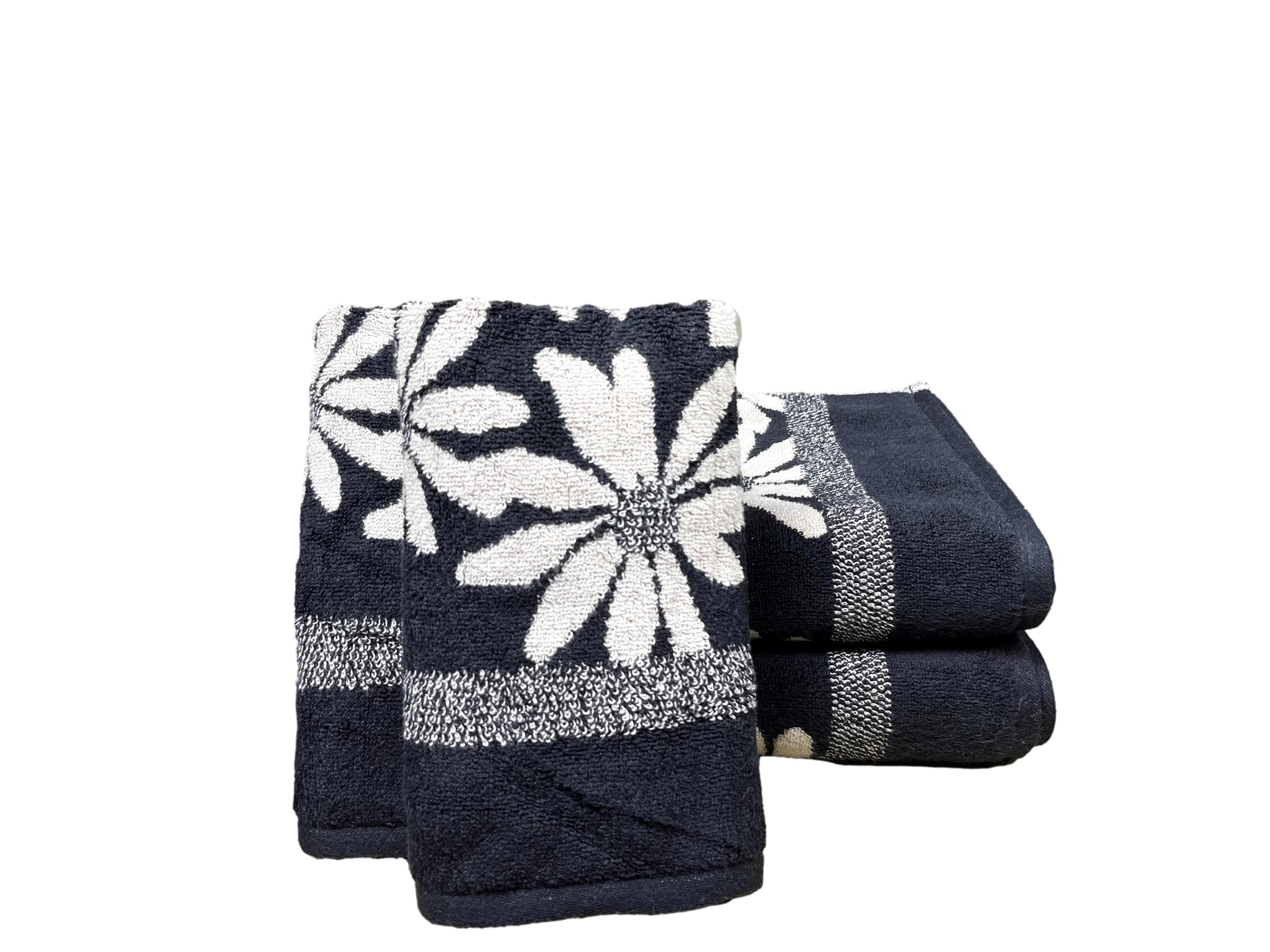 Daisy 4 Piece Towel Set