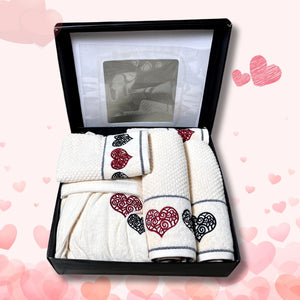 Heart Embroidery Gift Set