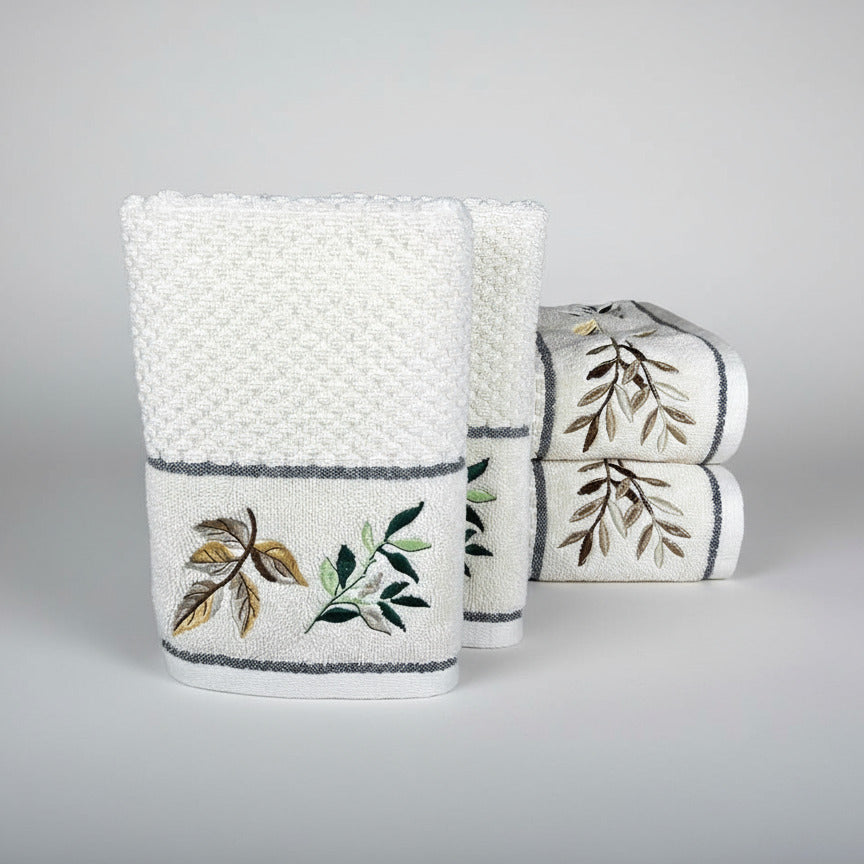 SENSES embroidery towel set 