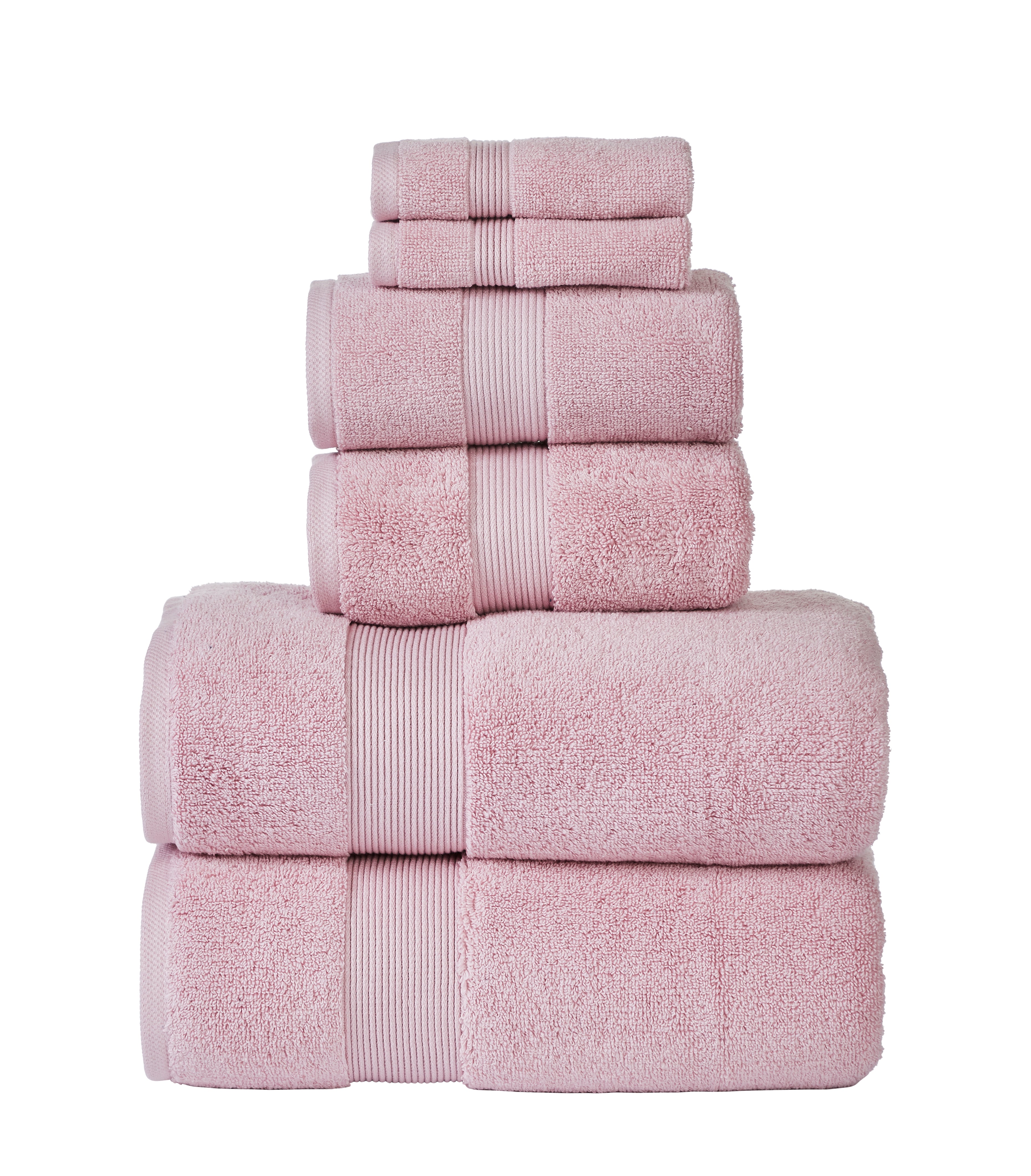 703 GSM 6 Piece Towels Set - Mauve – Senses by Riba