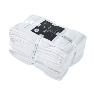 804 GSM 6 Piece Towels Set (White)